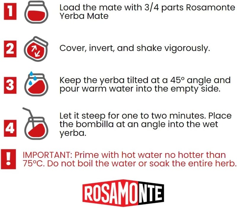 Rosamonte Yerba Mate Rosamonte 500g - Loose Herbal Tea from Argentina - Image 5
